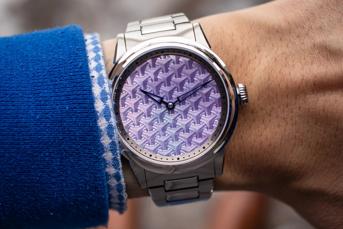 Watch Ho & Co. x Selten Jui Bauhinia on a wrist