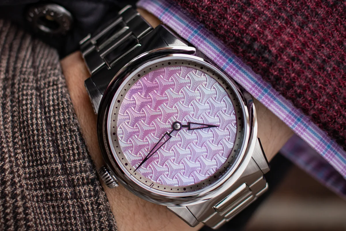 Watch Ho & Co. x Selten Jui Bauhinia with FKM canvas strap
