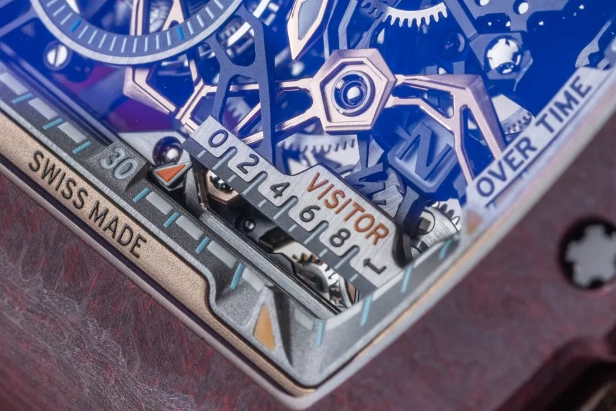Crown mode indicator on Richard Mille RM 41-01