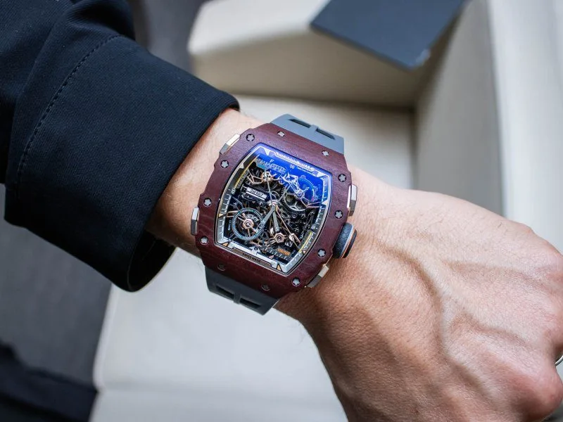 Richard Mille RM 41-01 with Dark Blue Quartz TPT