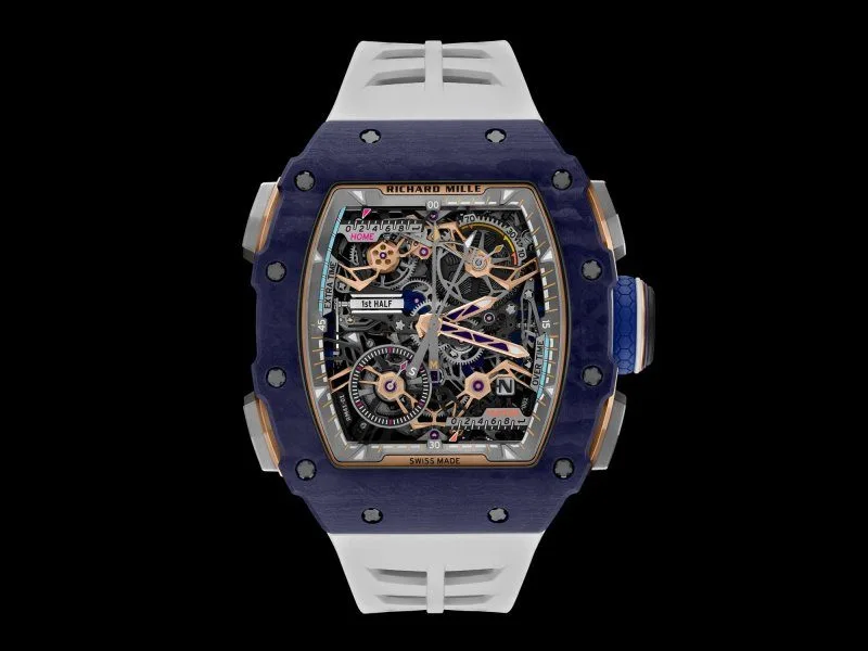 Red Carmin Basalt TPT used in Richard Mille RM 41-01