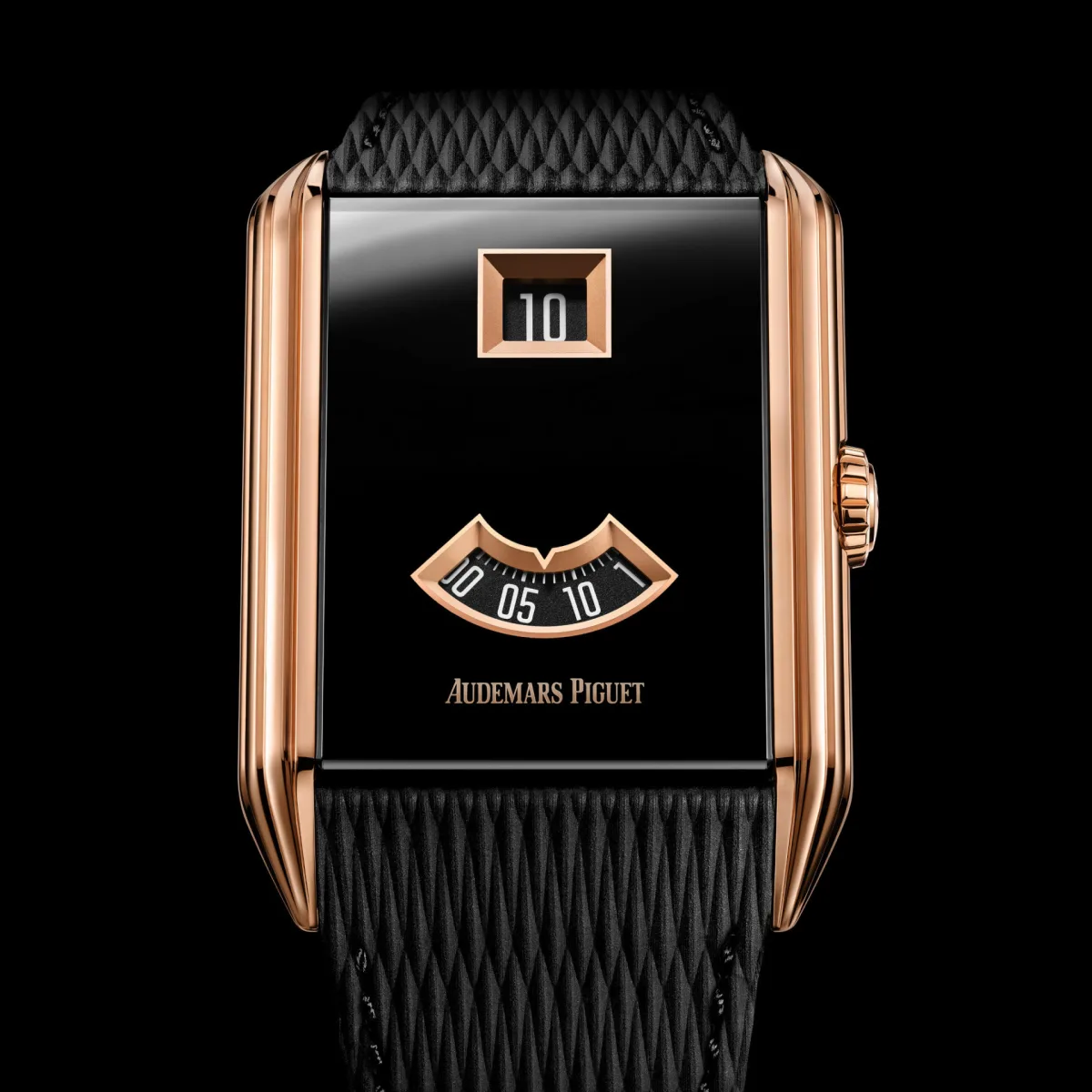 Audemars Piguet Neo Frame Jumping Hour in rose gold
