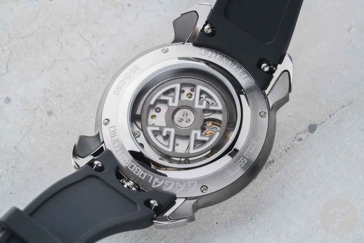 Crown placement at 12 o'clock on Labormatic models.