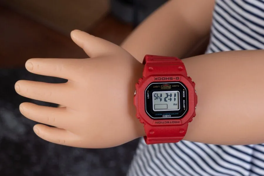 Casio G-Shock Nano DWN5600 color variants and materials