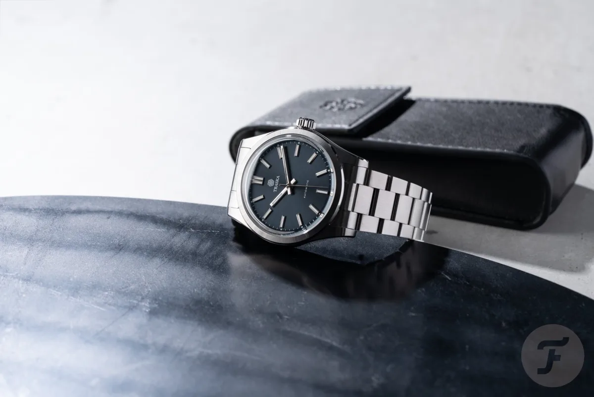 Cartier Santos on wrist
