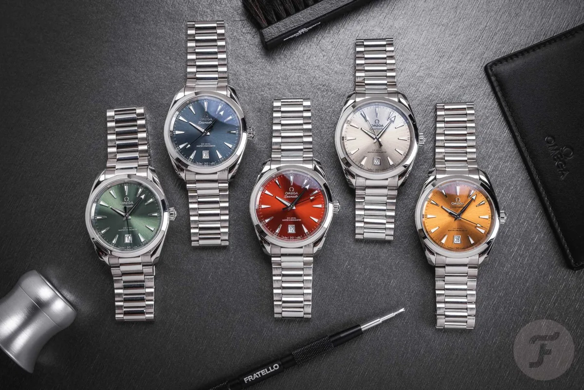 Omega Seamaster Aqua Terra 38mm and 41mm models