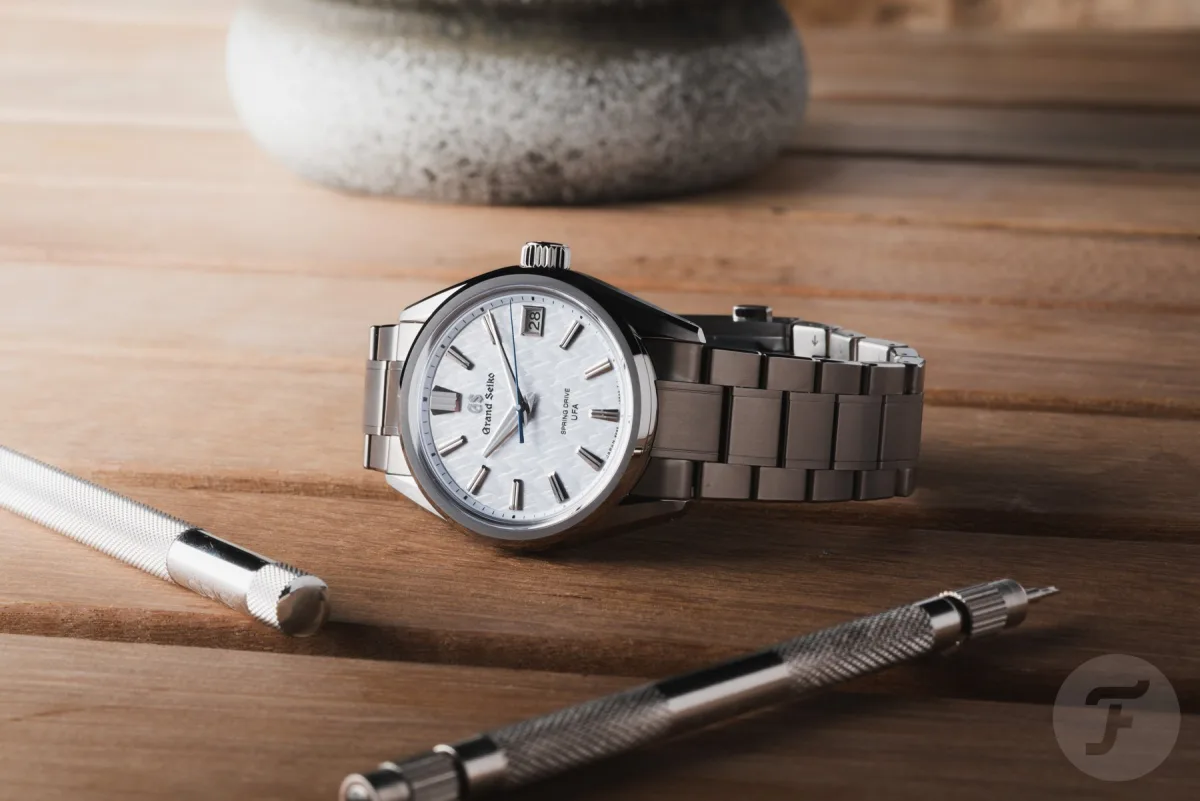 Grand Seiko Spring Drive movement detail