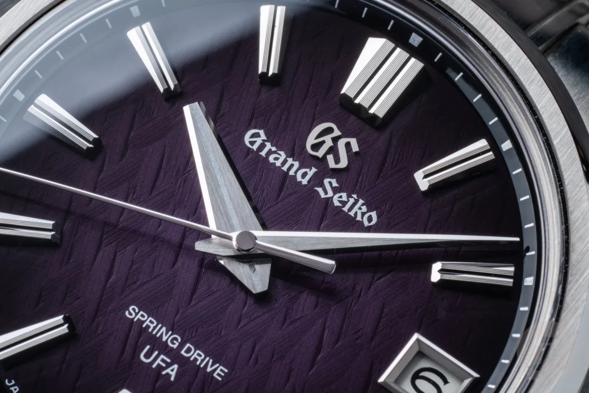 Grand Seiko SLGB005 with purple dial