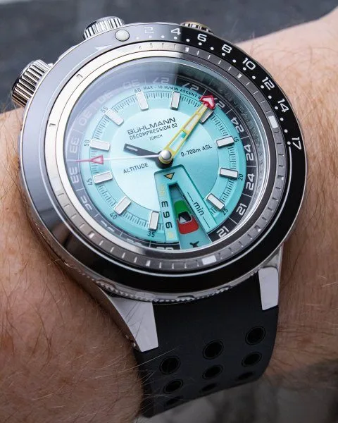 Minute hand of Bühlmann Decompression 02