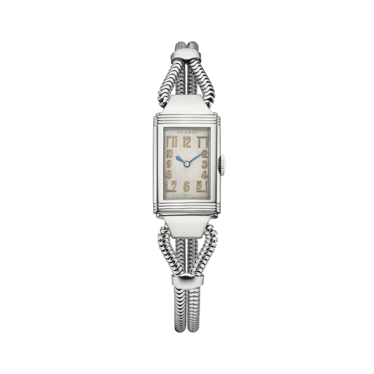 Women's Reverso 1931 with chrome bracelet