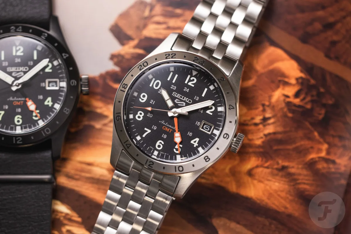 Christopher Ward C63 Sealander GMT case side view