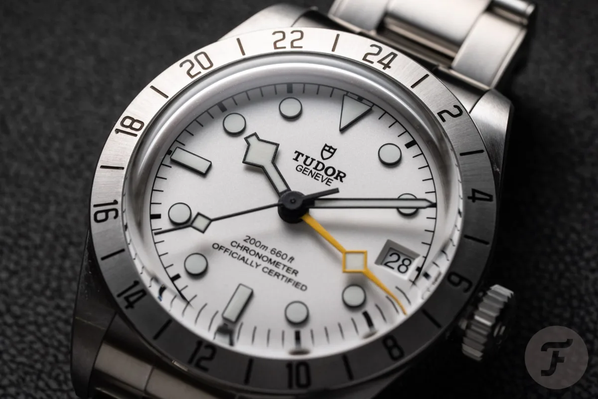 Tudor Black Bay Pro watch front view