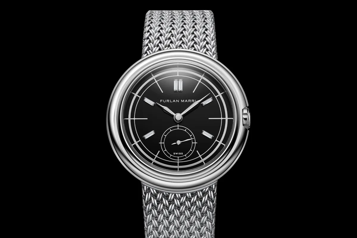 Furlan Marri Disco Volante Onyx Diamonds watch