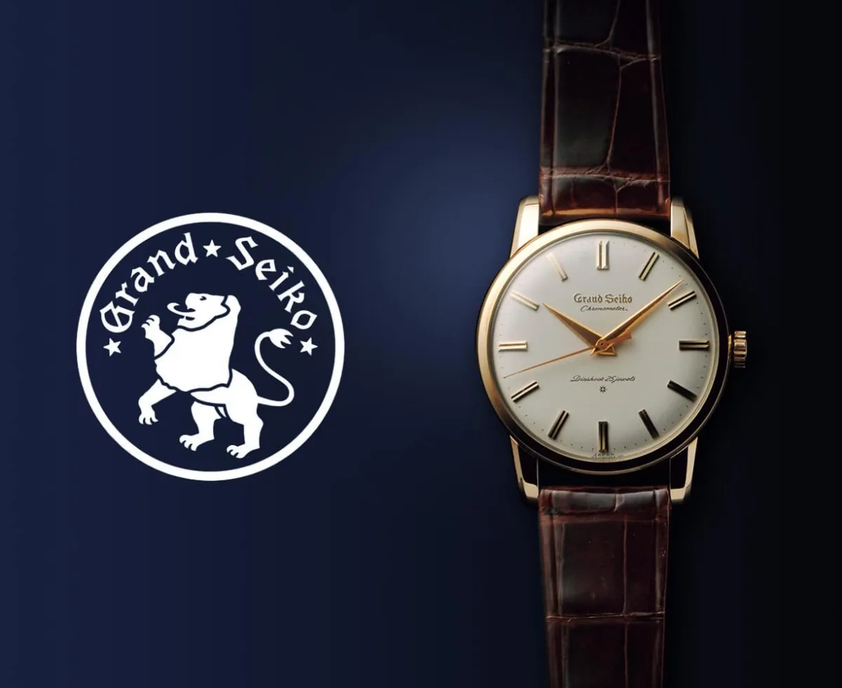 Grand Seiko watch model 44GS with Hi-Beat movement