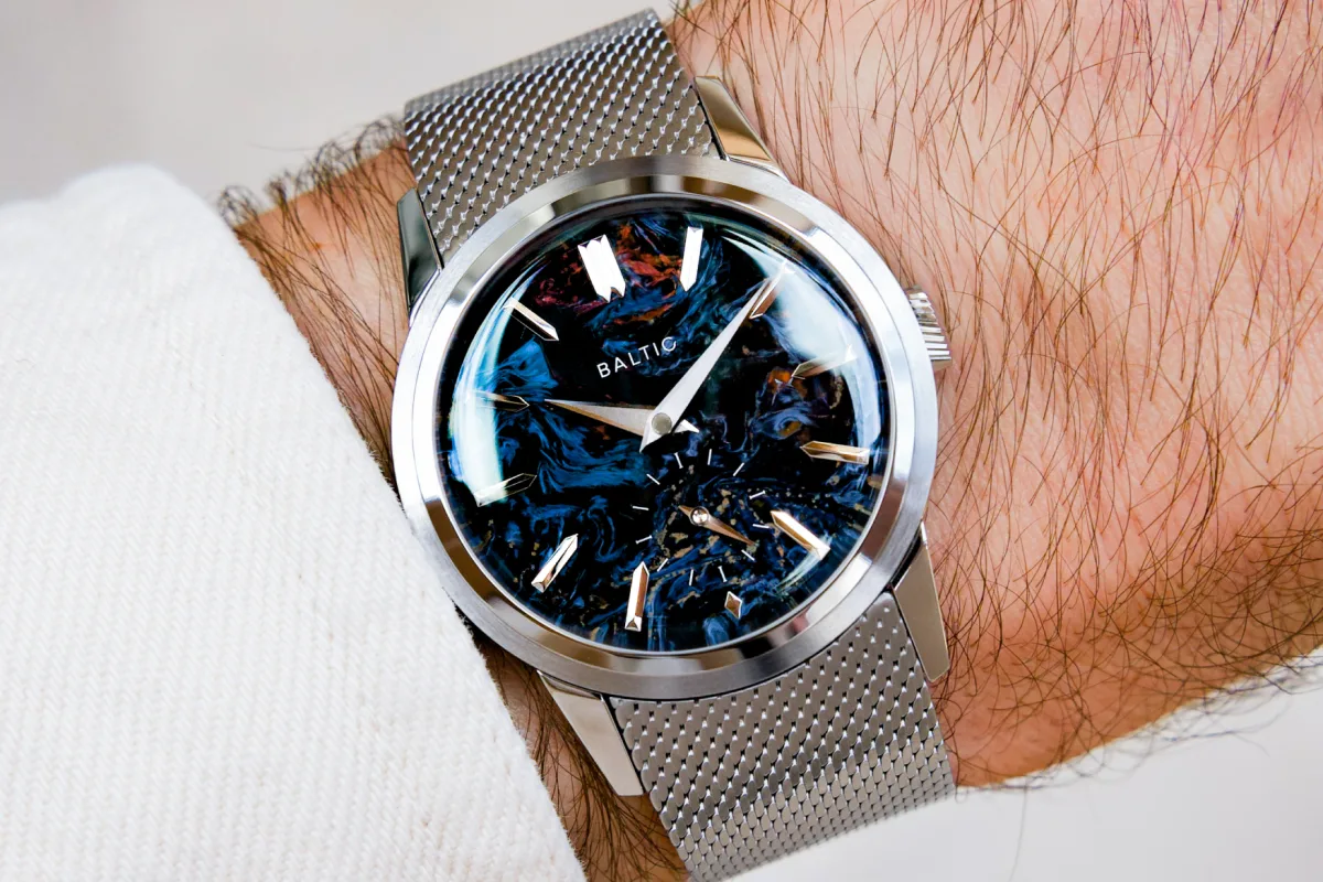 Baltic Prismic Stone dress watch