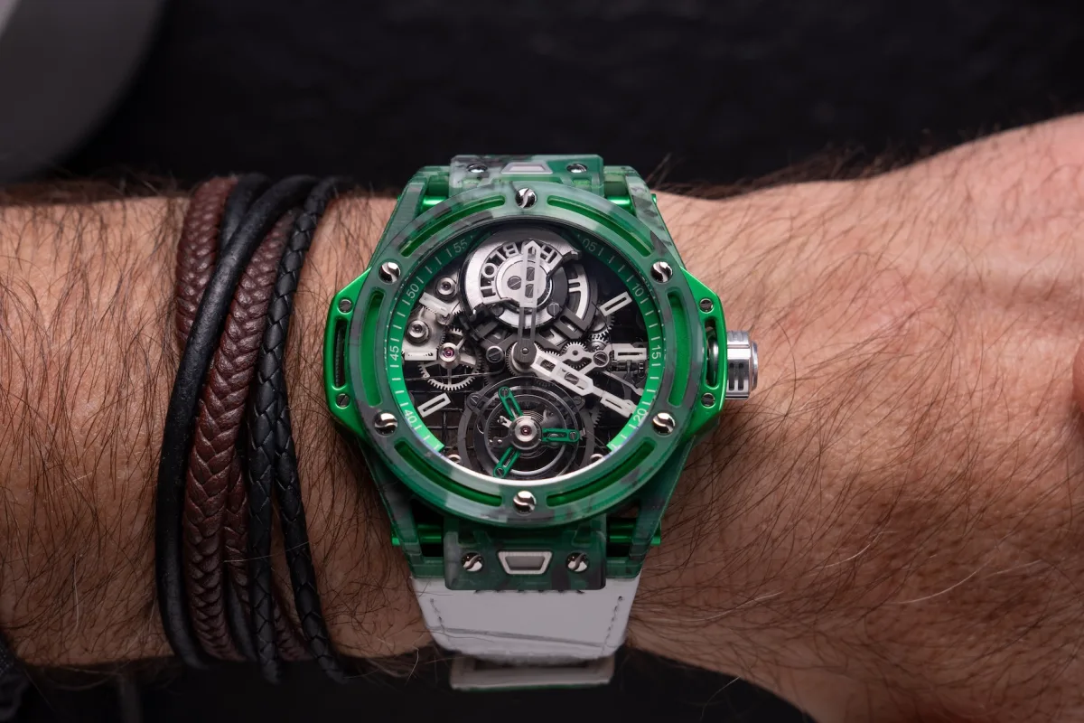 Numbered limited edition Hublot Djokovic watches