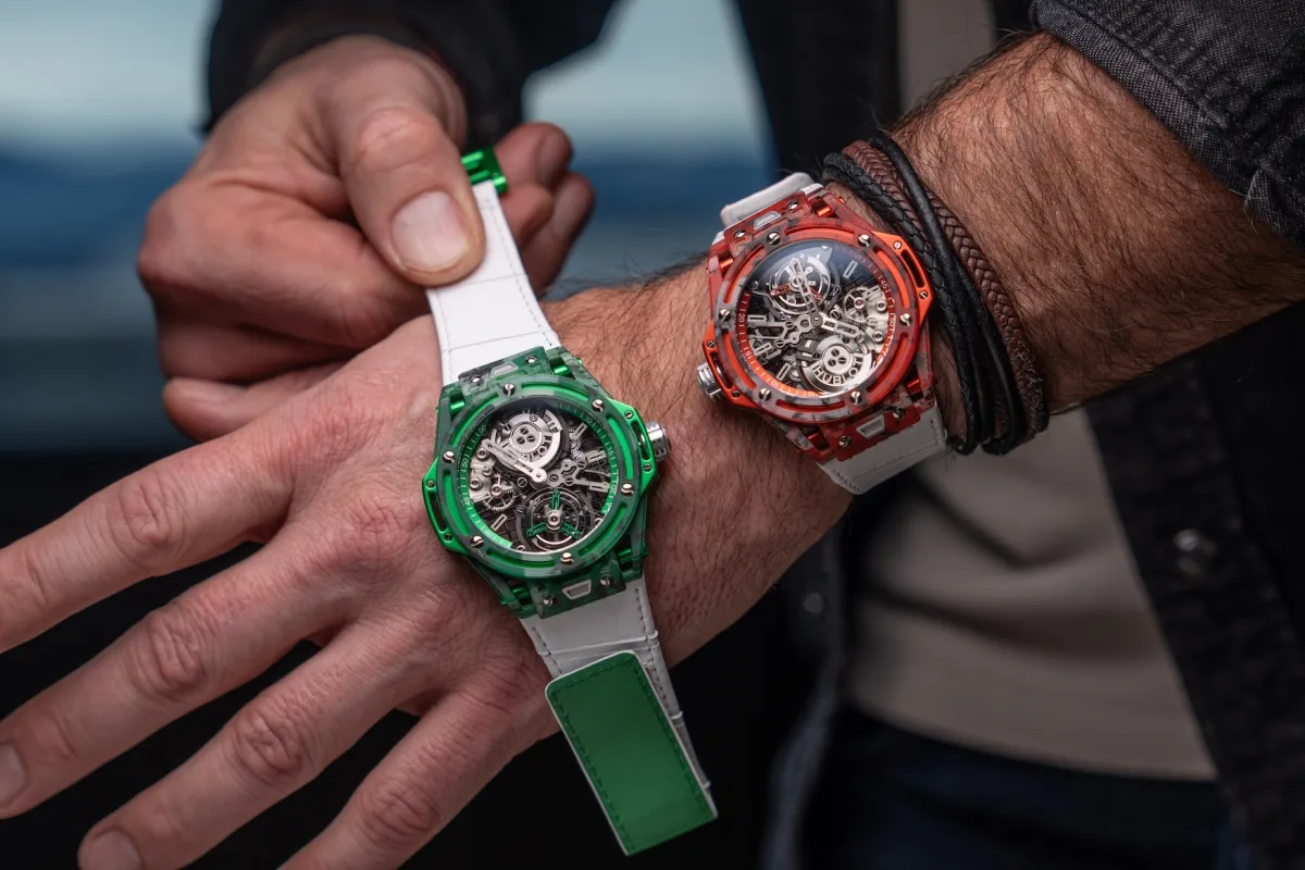 Hublot Big Bang Tourbillon Novak Djokovic GOAT Edition