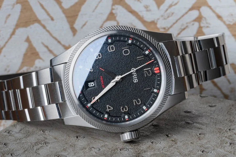 Oris ProPilot Date on display