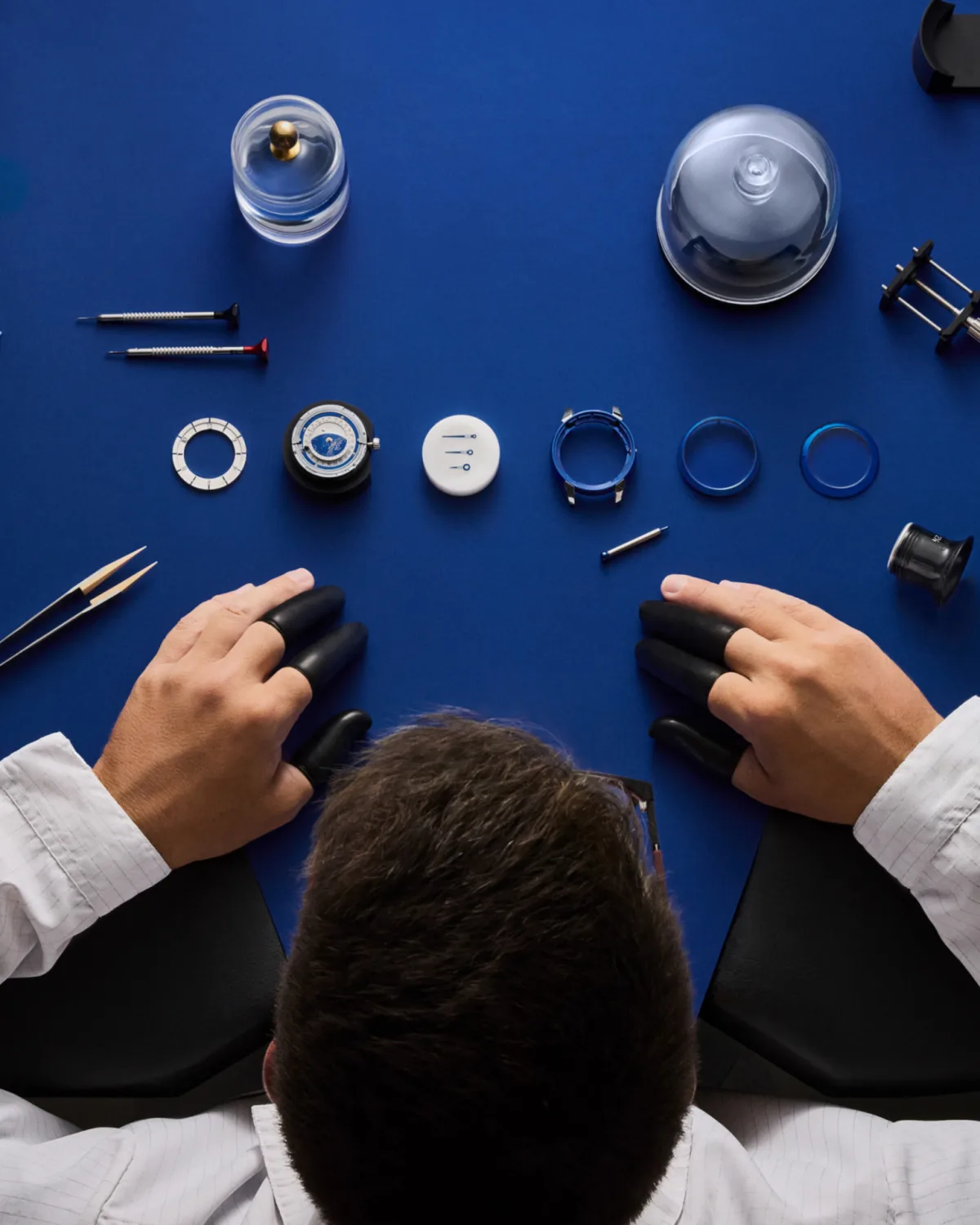 Louis Vuitton Tambour Taiko watch case with De Bethune mechanism