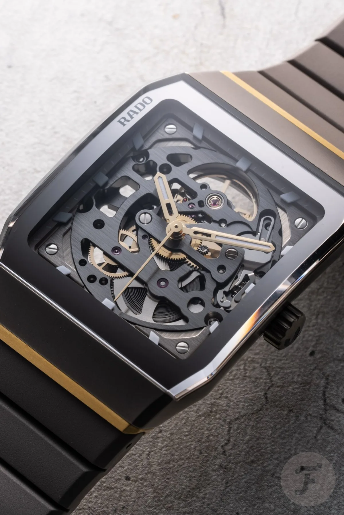 Rado Anatom Automatic Skeleton dial with luminescent indices