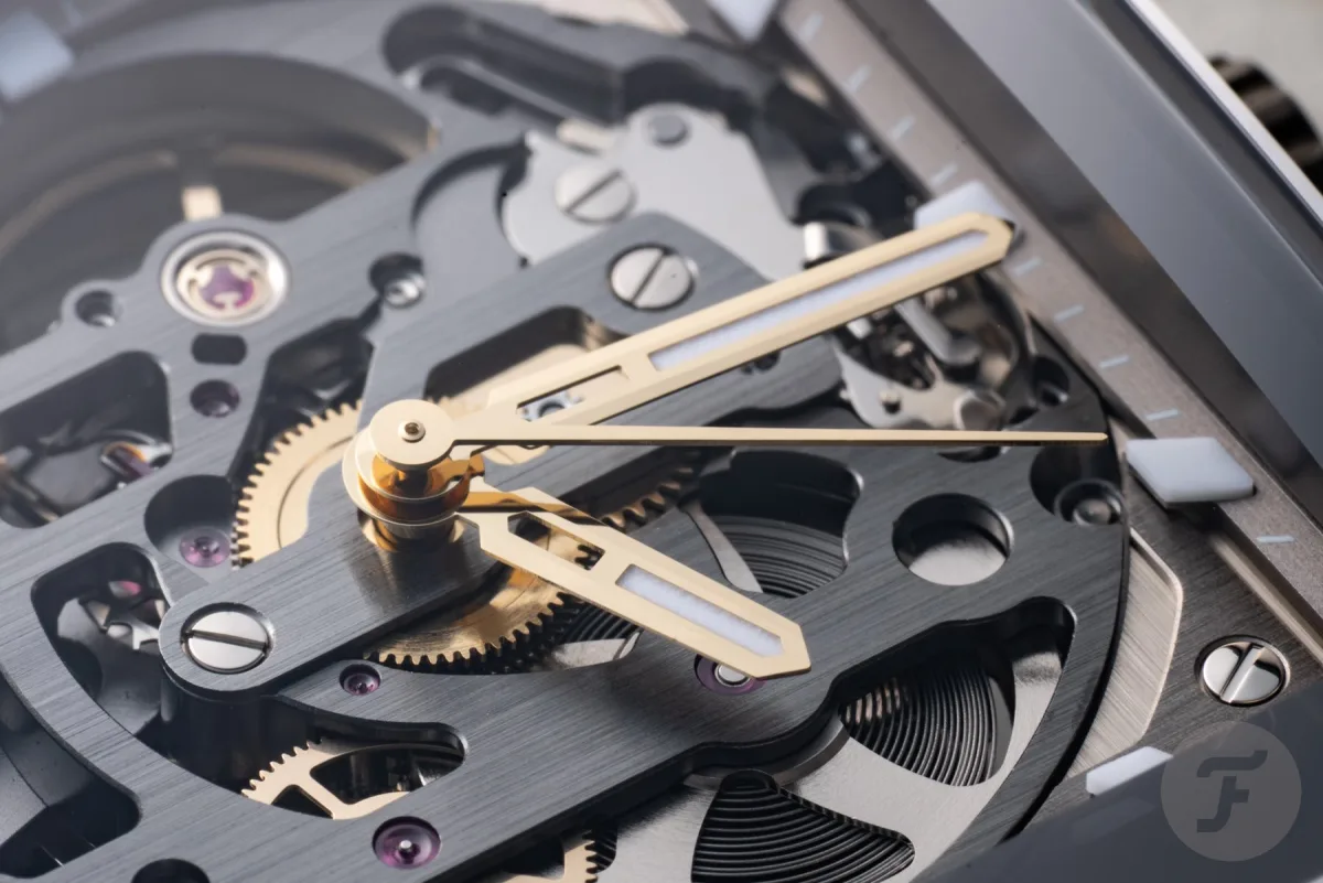 Rado Anatom Automatic Skeleton movement view