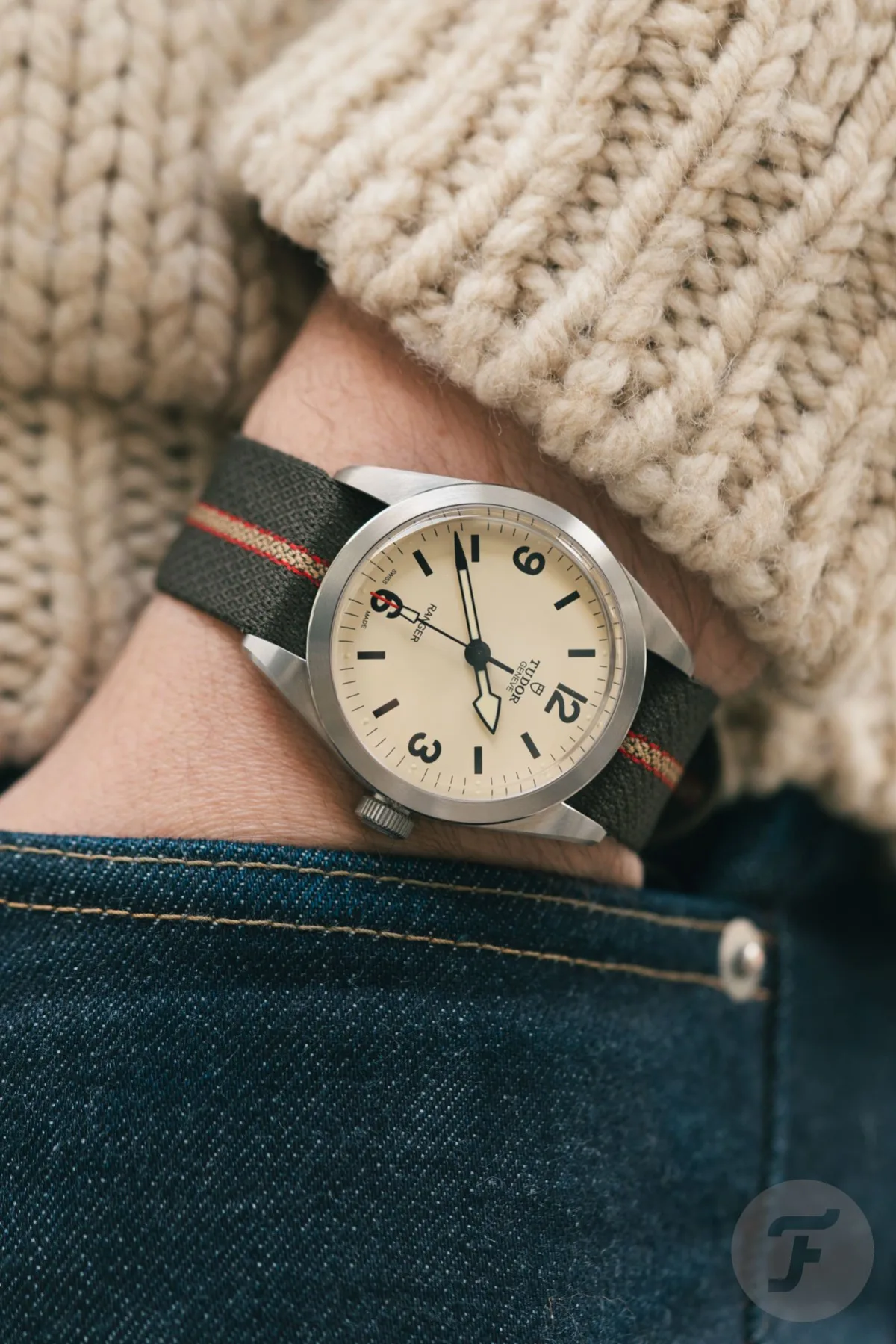 Tudor Ranger 36mm model on wrist