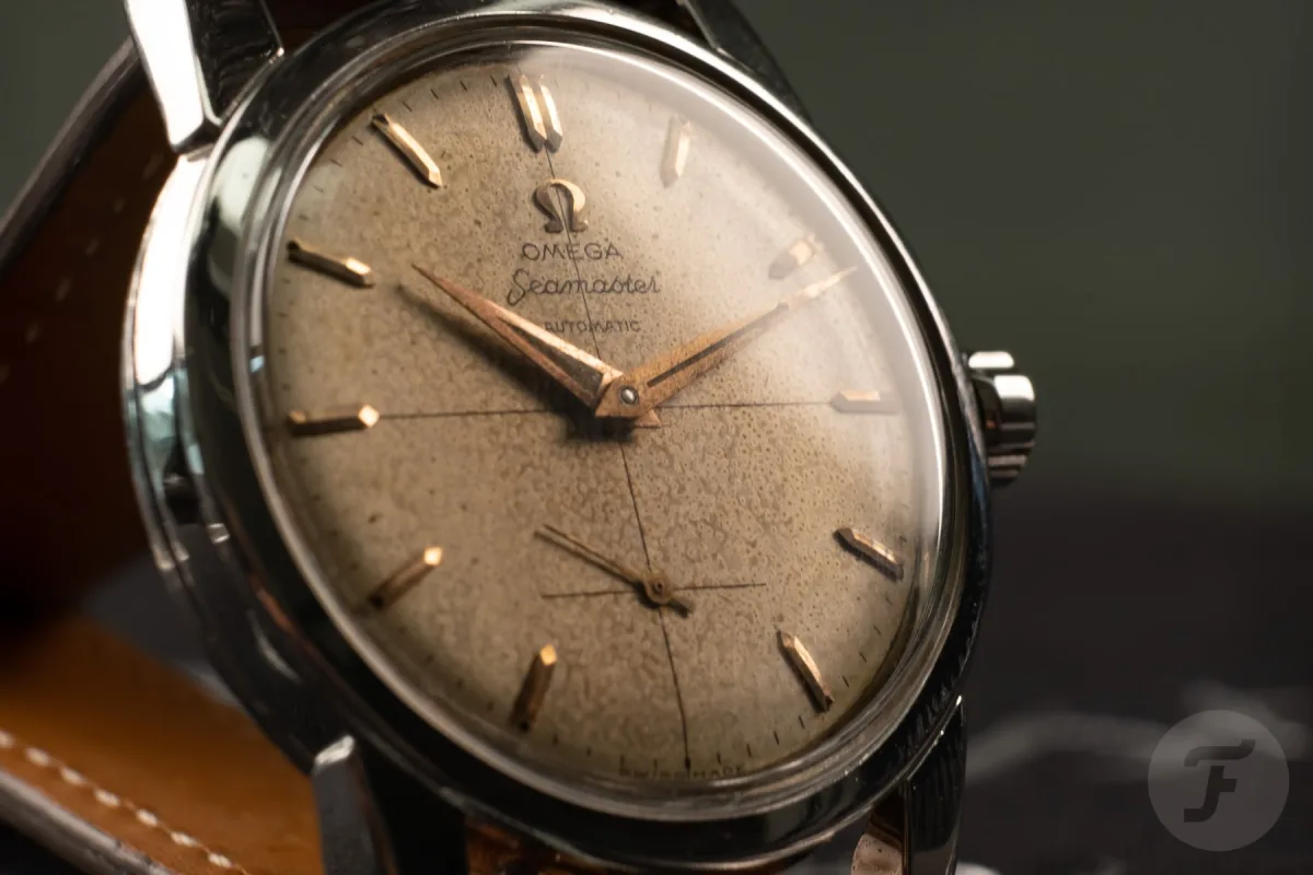 Two Omega Seamaster watches from 1956 and 1958