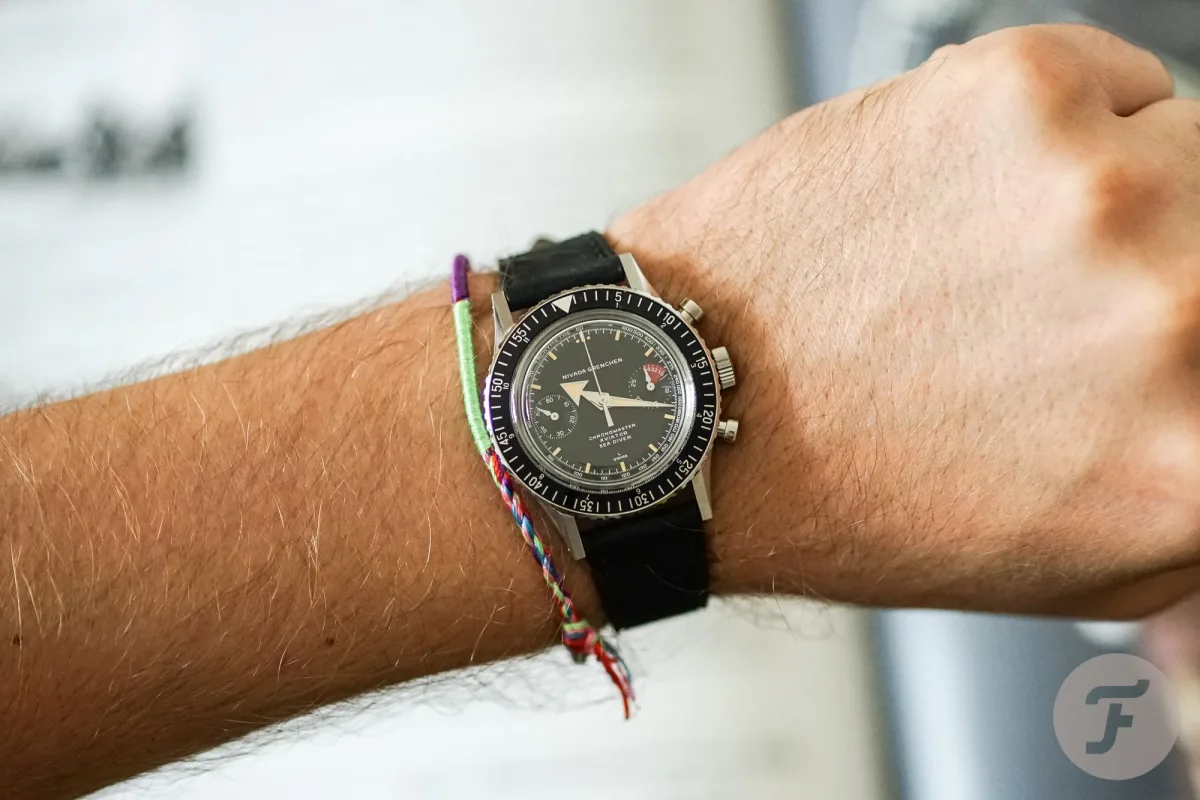 Nivada Grenchen Chronomaster watch