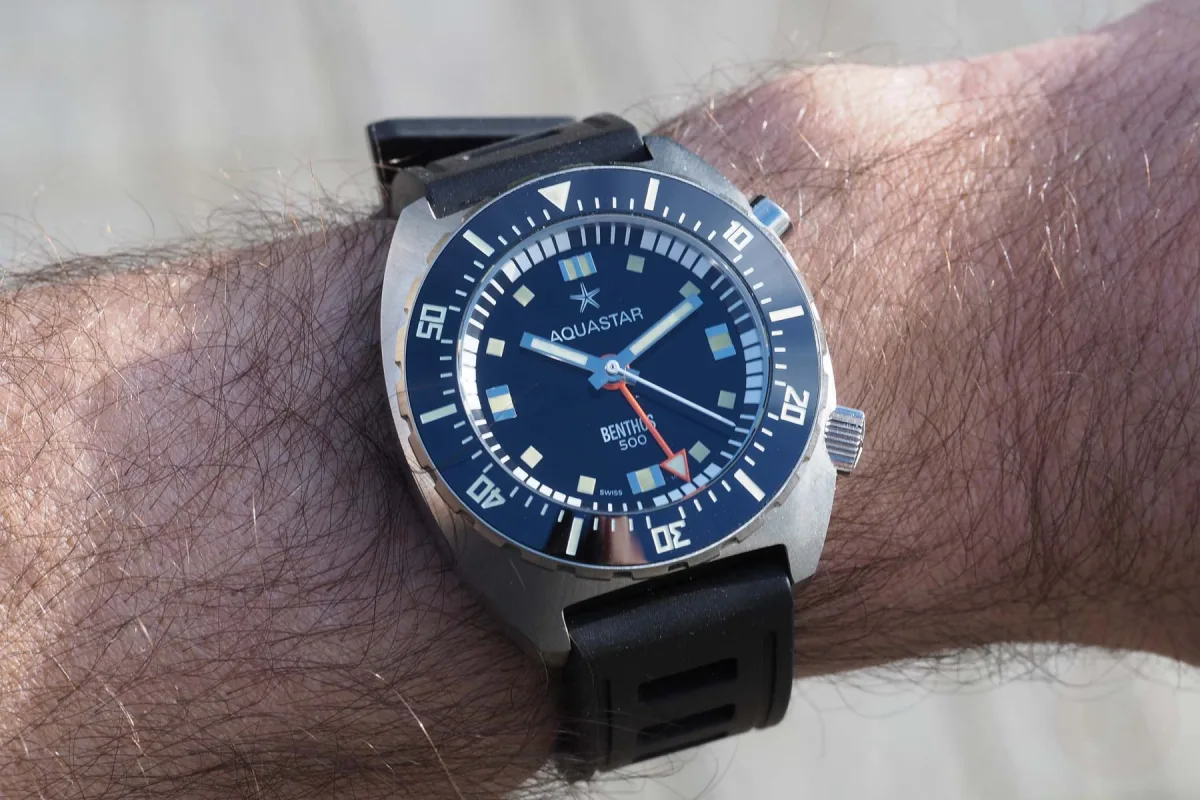 Aquastar Benthos 500 Chronograph watch