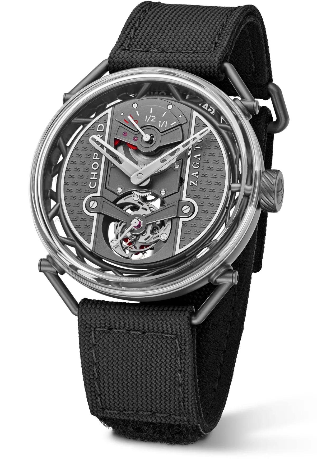 Sapphire glass dial of Chopard Zagato Lab One
