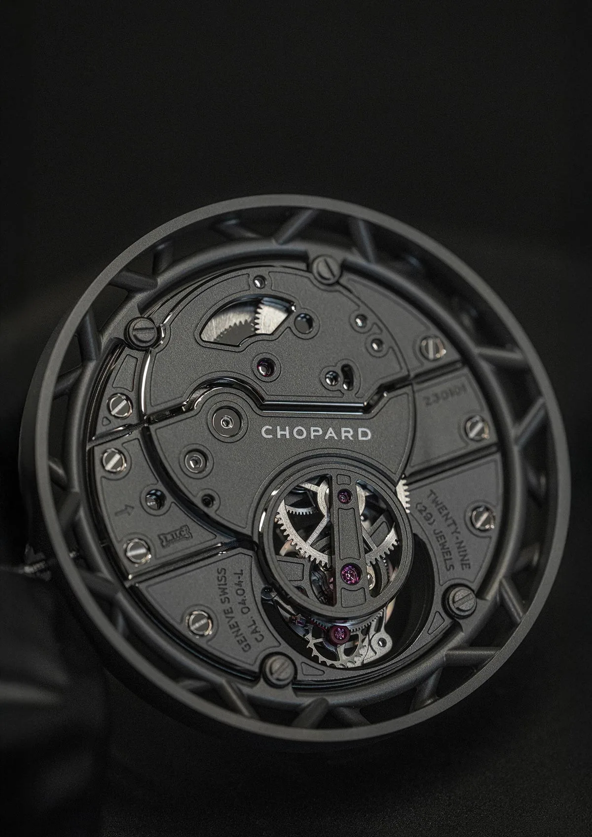 Straps of Chopard Zagato Lab One with ceramized titanium buckle
