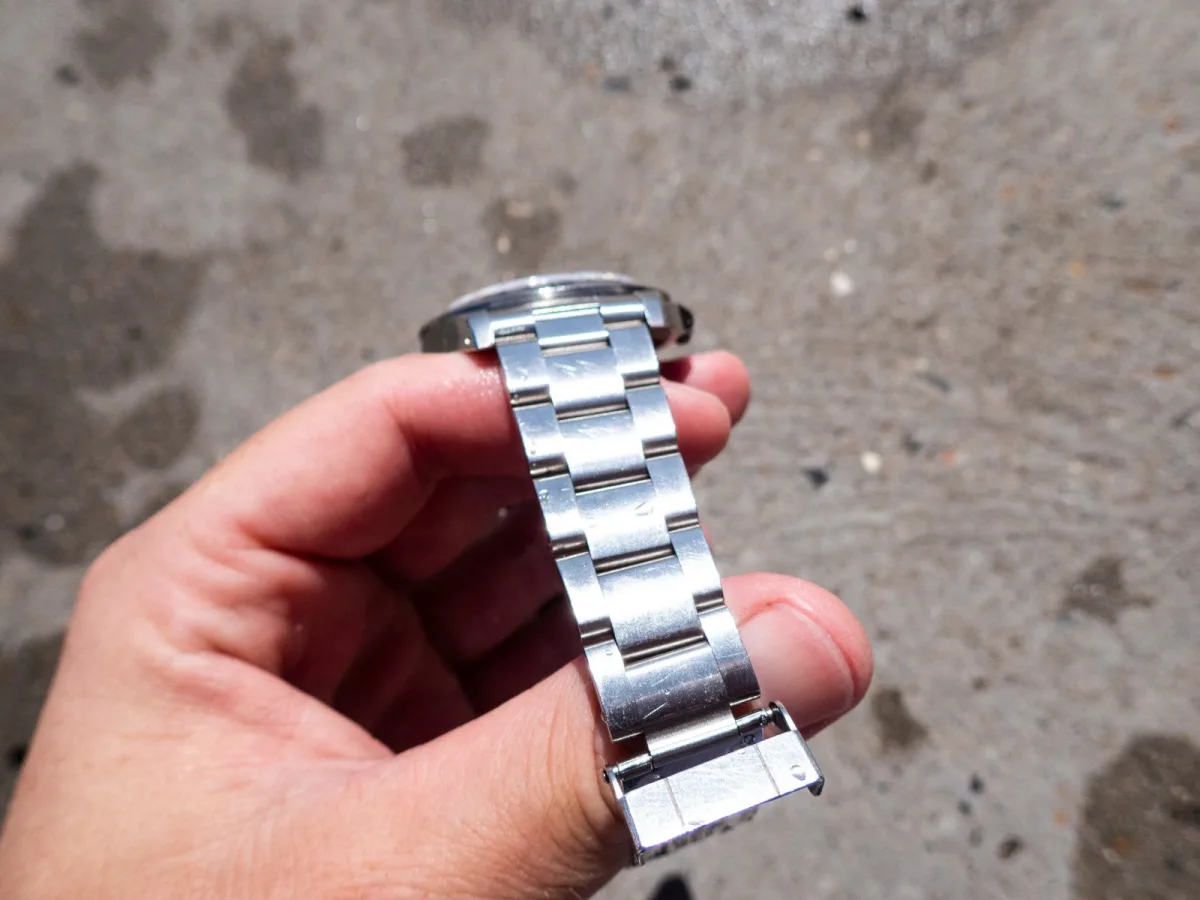 Rolex Explorer II in natural sunlight