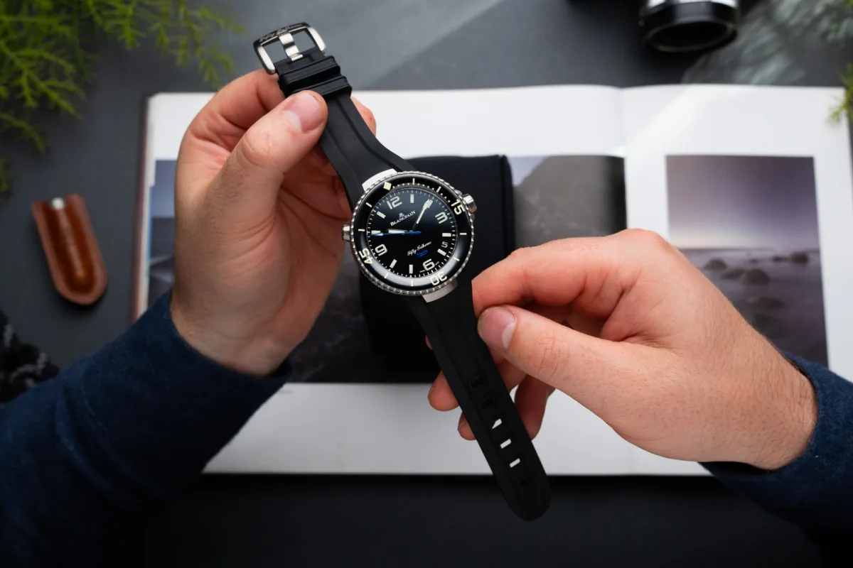 Historical development of rubber watch straps