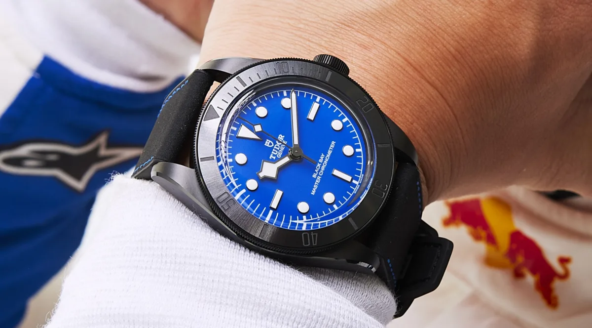 Omega Aqua Terra with rubber strap