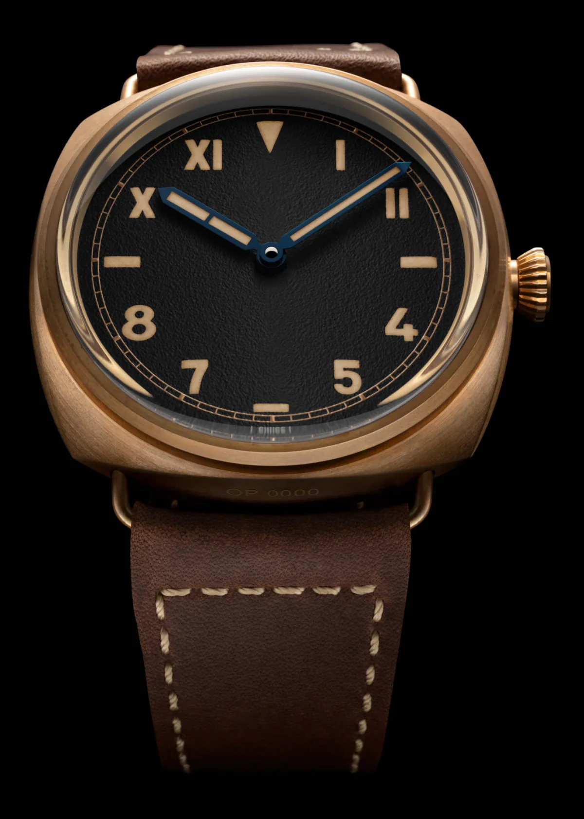 Blued steel hands of PAM01729 model