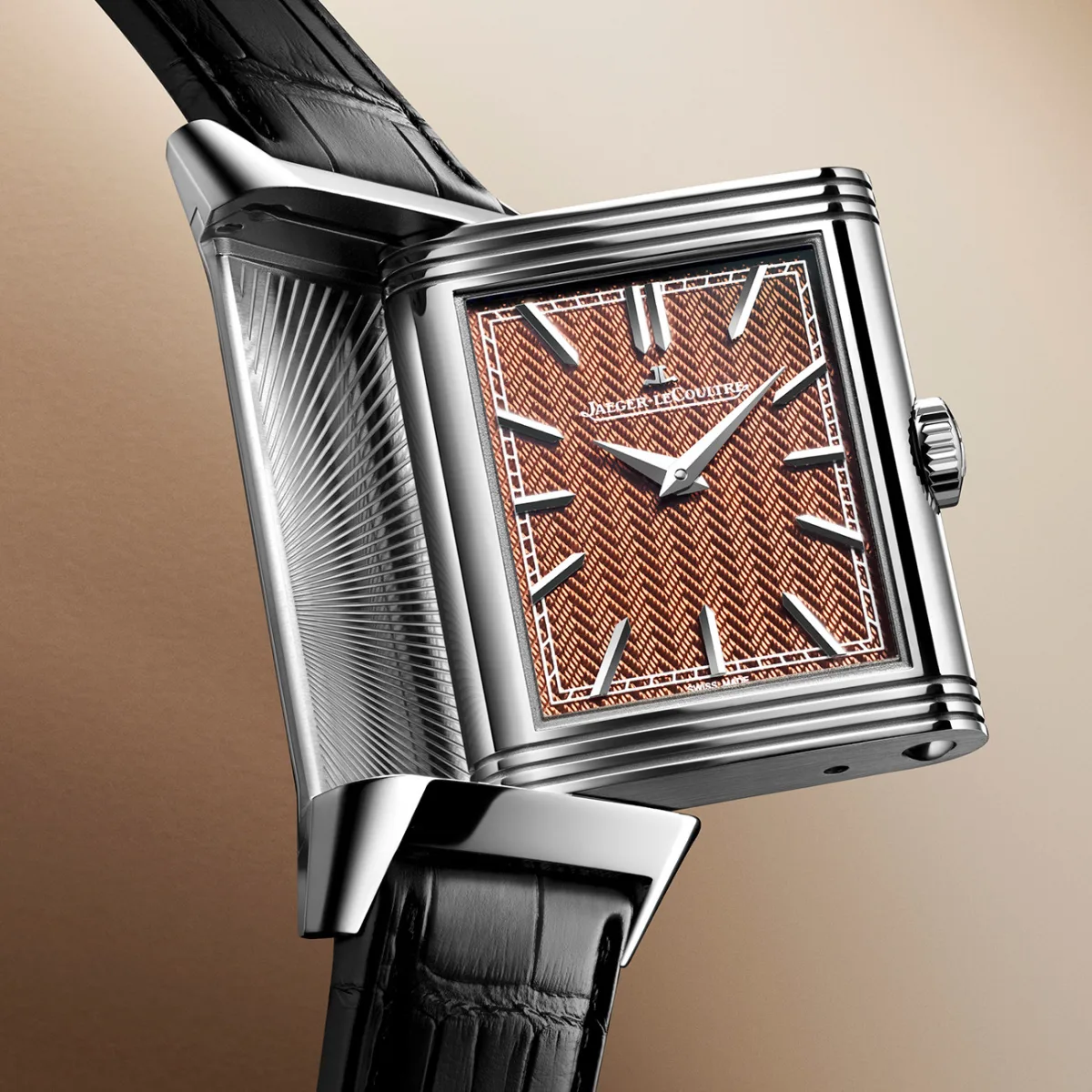 Jaeger-LeCoultre Reverso Tribute Enamel Xu Beihong watch front