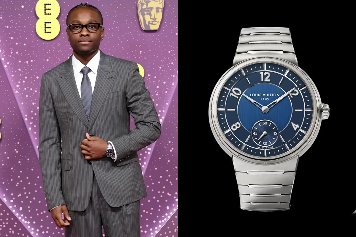 Miles Caton wearing Louis Vuitton Tambour