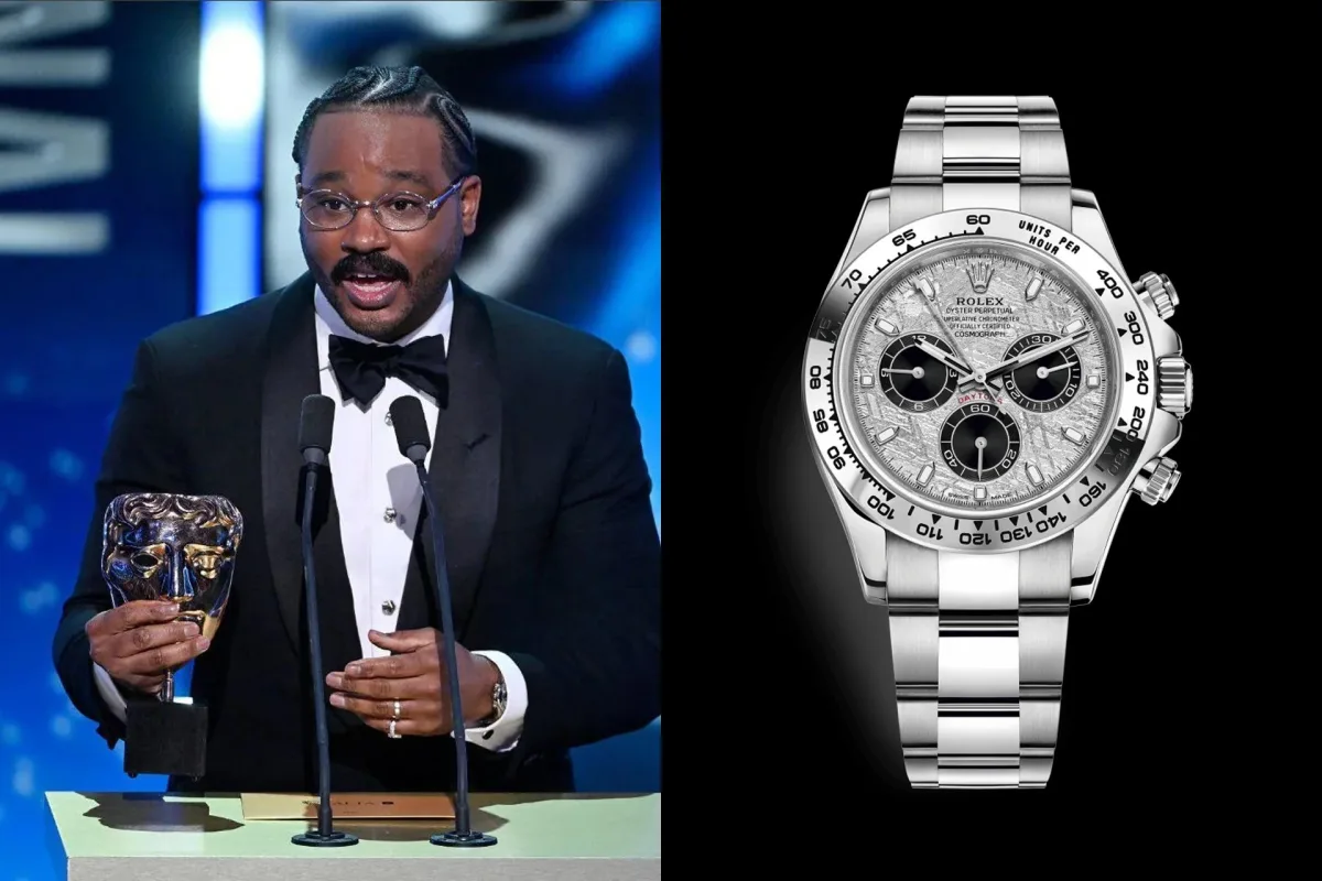 Ryan Coogler wearing Rolex Daytona with Meteorite Dial