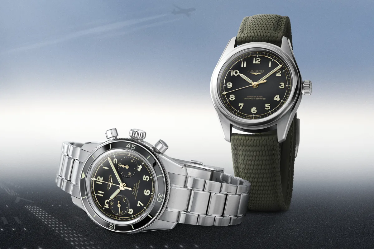 Tudor and Longines watches with complications