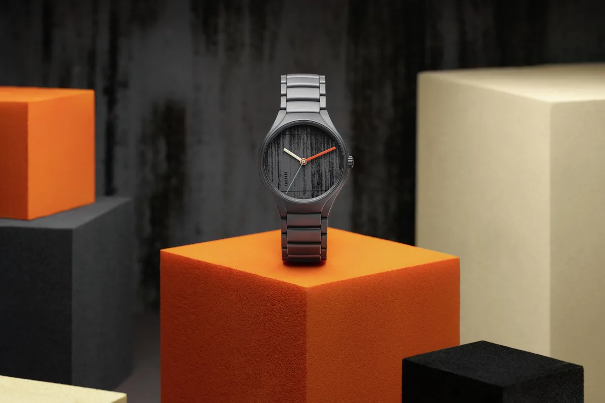 Rado True Round Carpenter Center model with grey ceramic