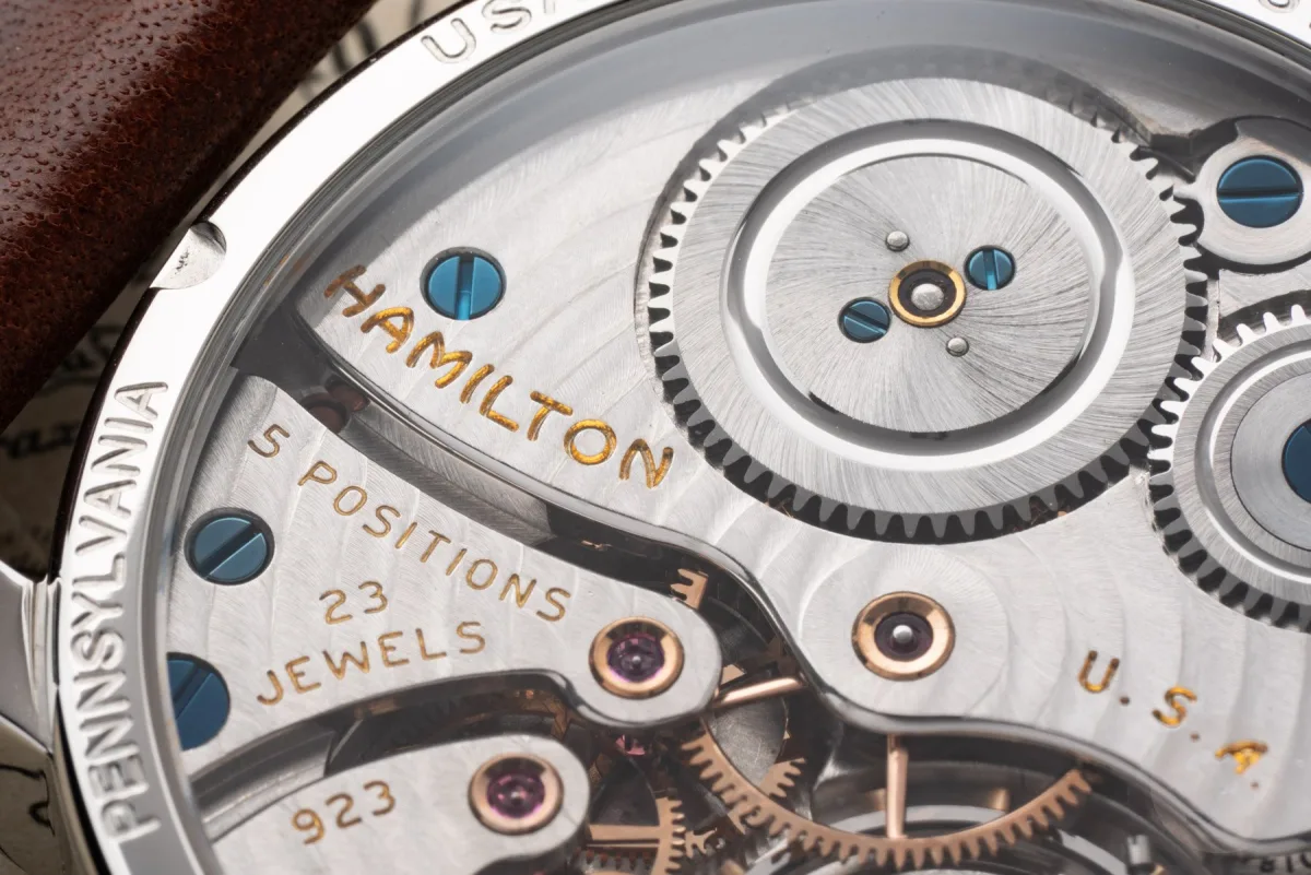 Hamilton pocket watch caliber in RGM 222-RR