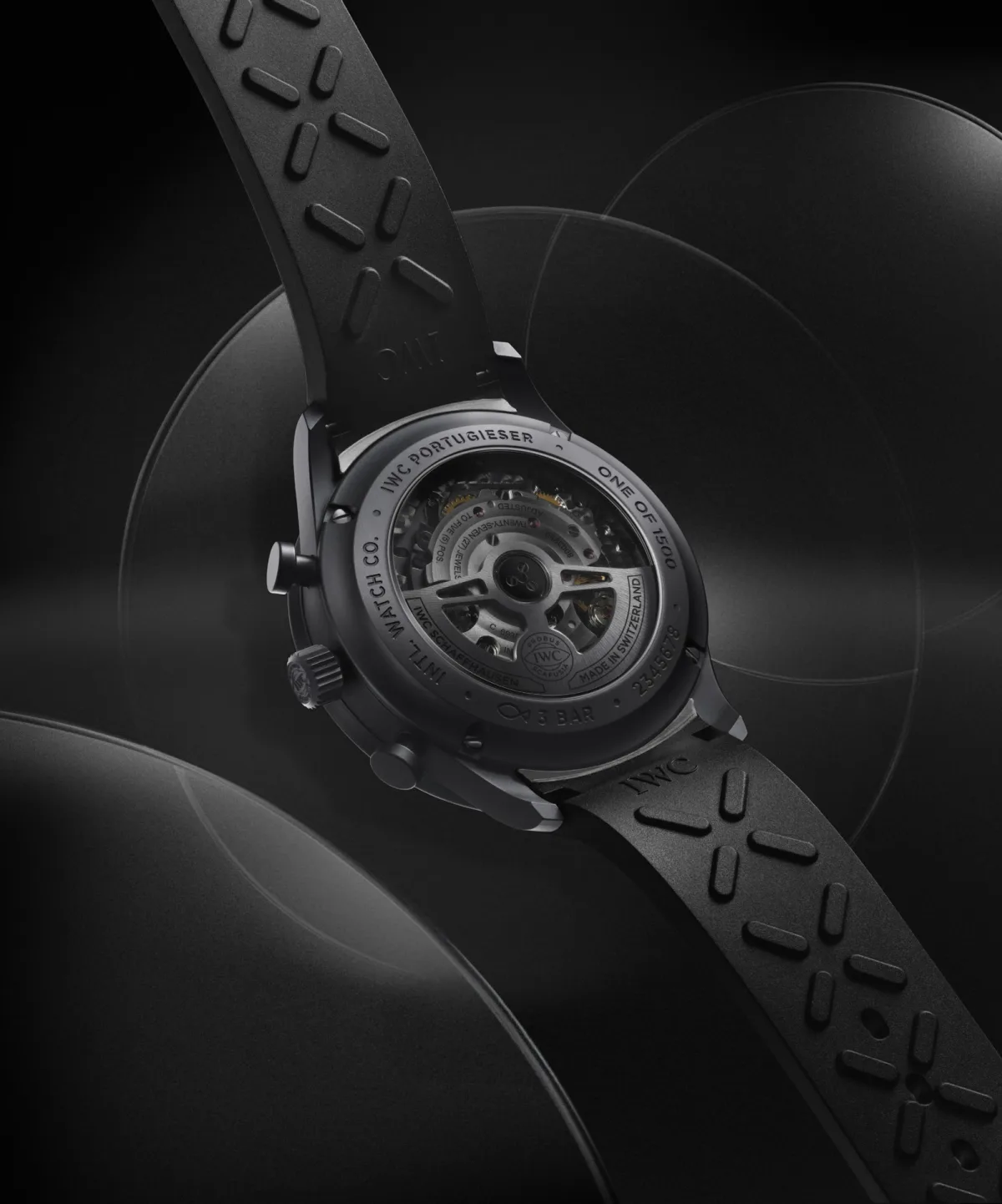IWC Portugieser Chronograph dial and hands