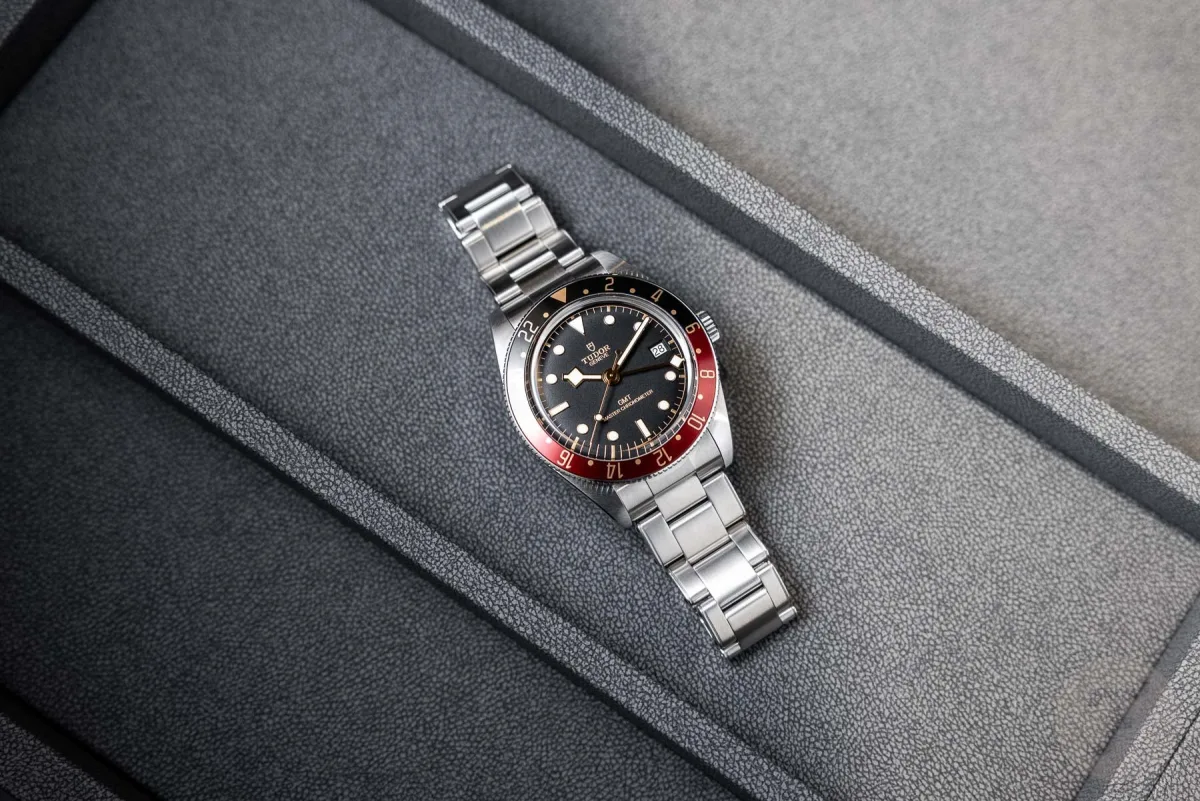 Tudor Black Bay 58 GMT with matte black dial