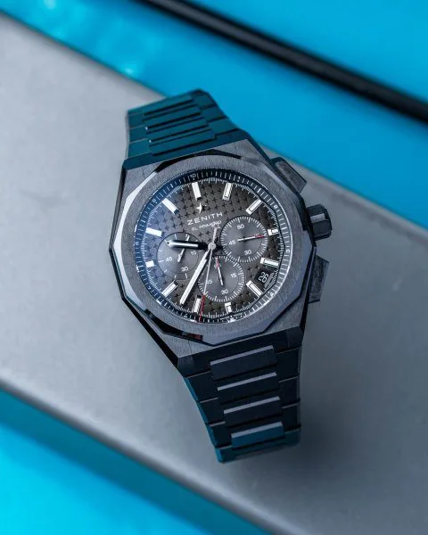 Zenith Defy Skyline Chronograph in black ceramic