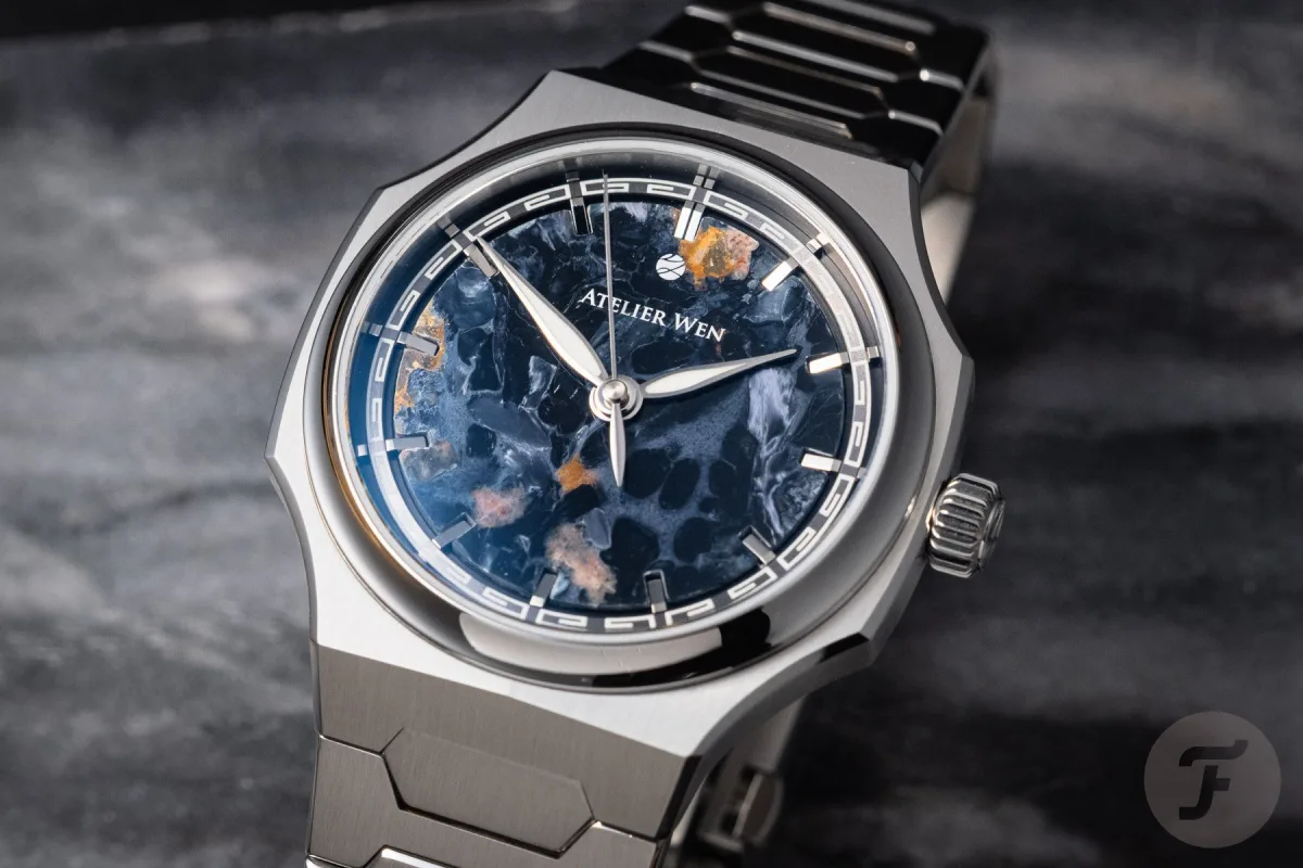 Atelier Wen Millésime Perception Xuán with pietersite dial.