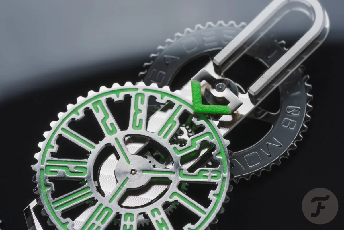 CIGA Design Time Cipher's caliber CD-08 movement
