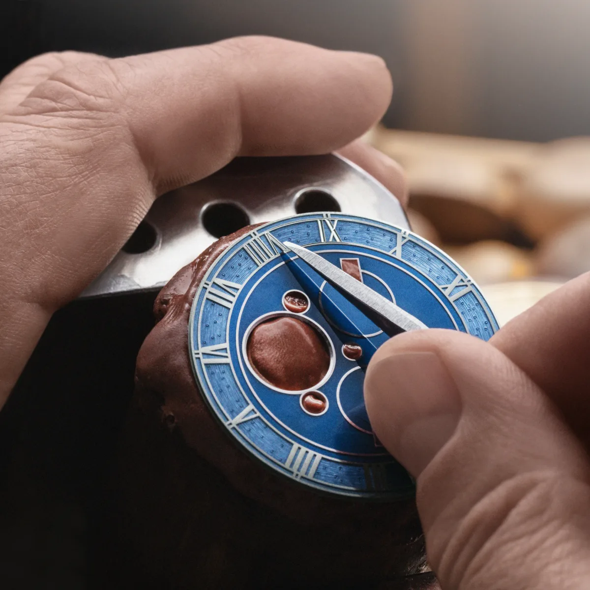 Main dial of the Audemars Piguet pocket watch