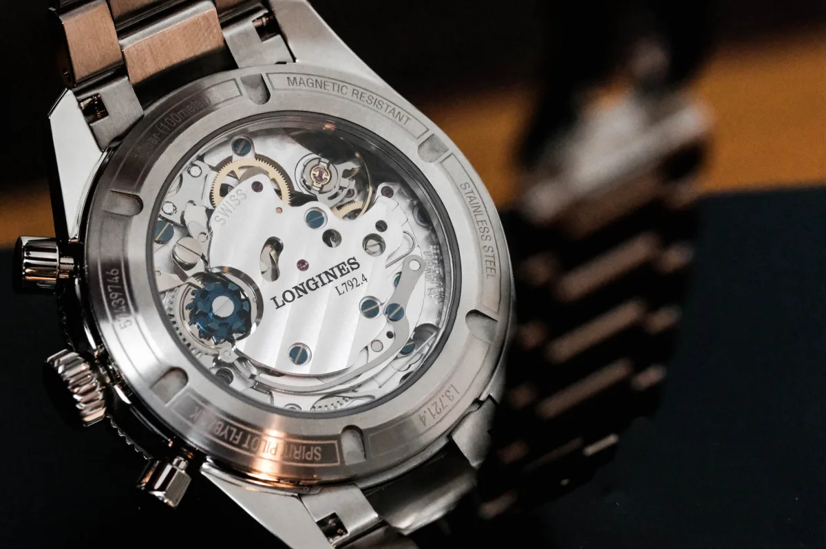 Longines Spirit Pilot Flyback 39.5 chronograph movement