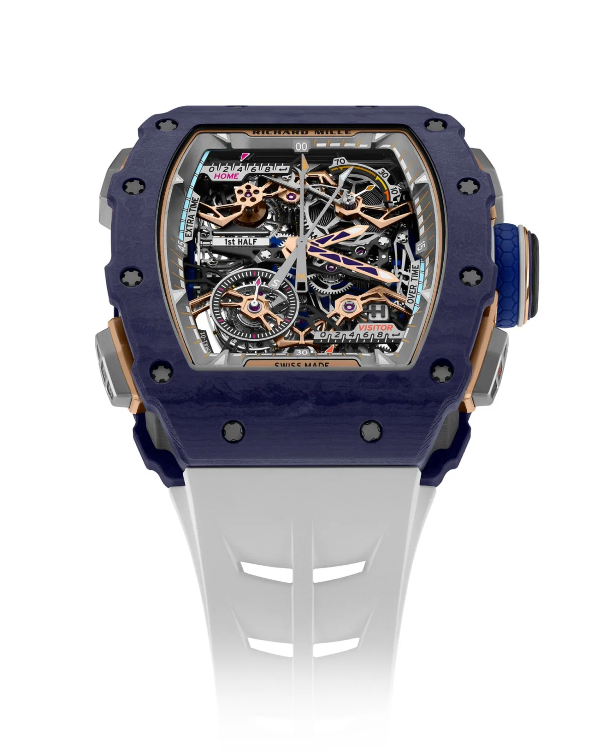 Detailed view of Richard Mille RM 41-01 Tourbillon Soccer