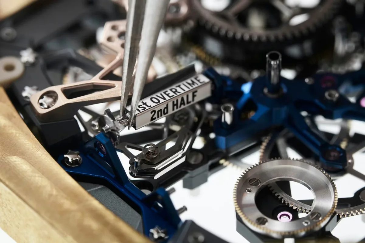 Richard Mille RM 41-01 movement close-up